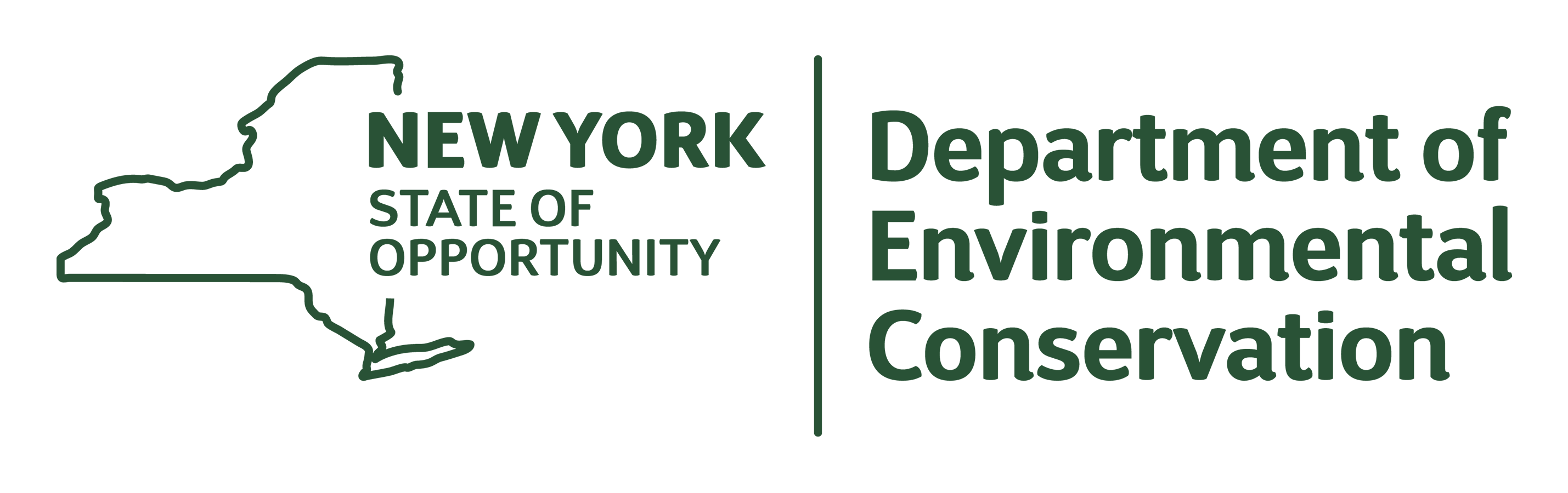 Logo for the New York State Department of Environmental Conservation