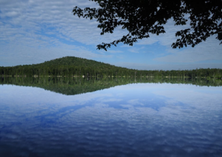 Lake in the Adirondack Mountains