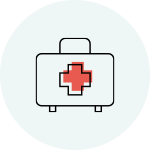 CPR Certification & First Aid Icon