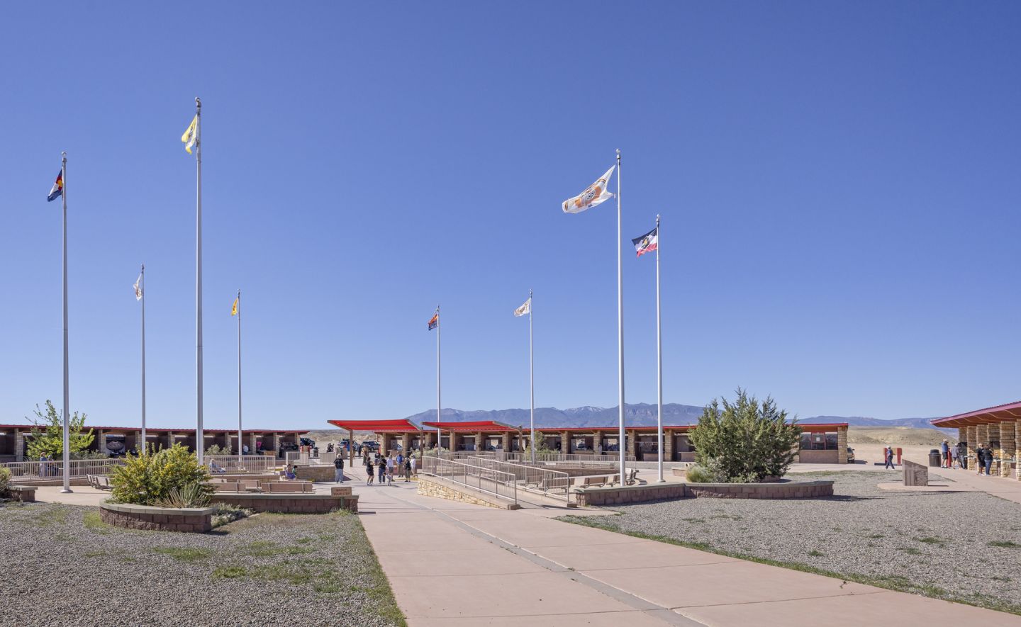 Four Corners National Monument, Navajo Tribal Park at the quadripoint of Utah, Arizona, New Mexico and Colorado where SCA members work on service projects with the National Park Service.