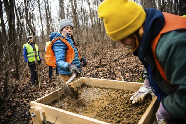 SCA Archaeology Crew Sifting Through Ohiopyle State Park’s Past in Search of Cultural Treasure